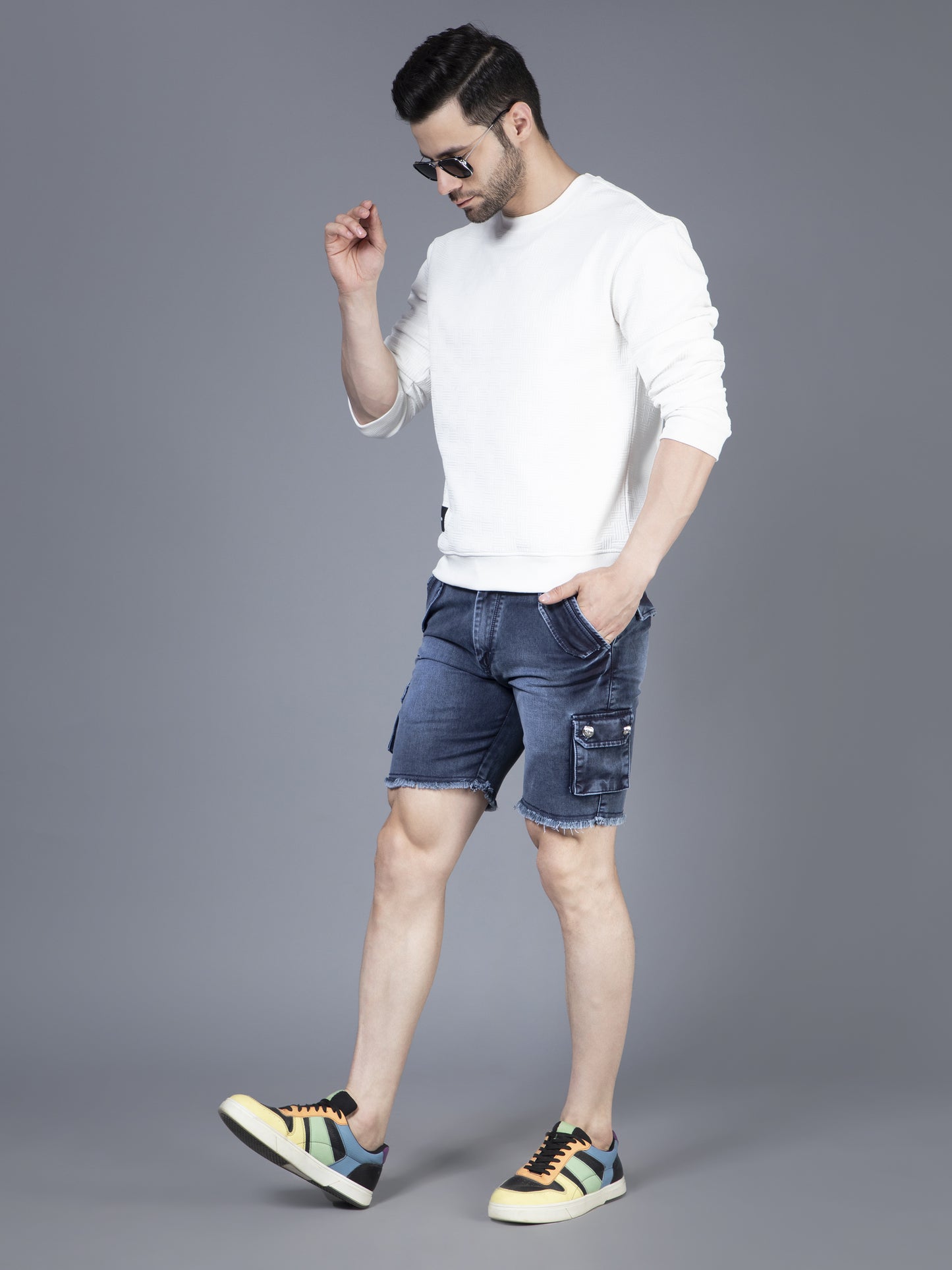 Sky Aqua Shorts