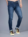 Reverse Checks Deep Jeans