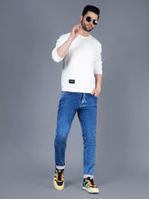 Charger l&#39;image dans la galerie, Jeans ciel tangerine
