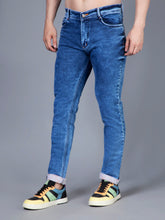 Charger l&#39;image dans la galerie, Jeans ciel tangerine
