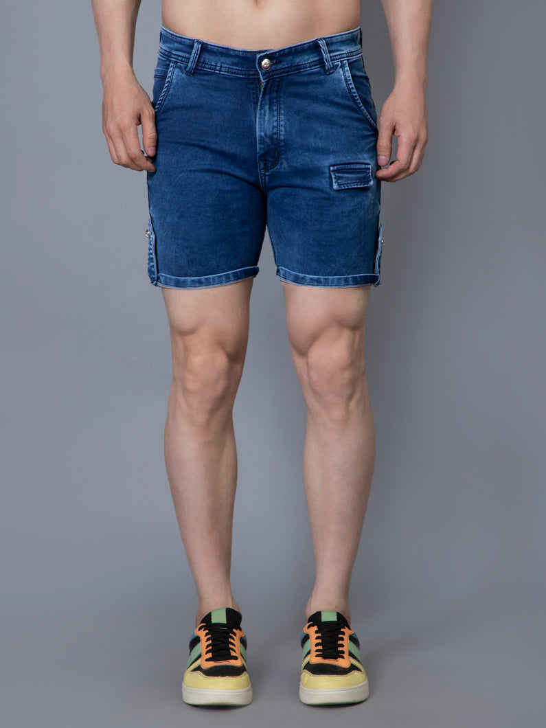 Designer Mens Denim Shorts in India | Men Cargo Shorts In India – Shio.in