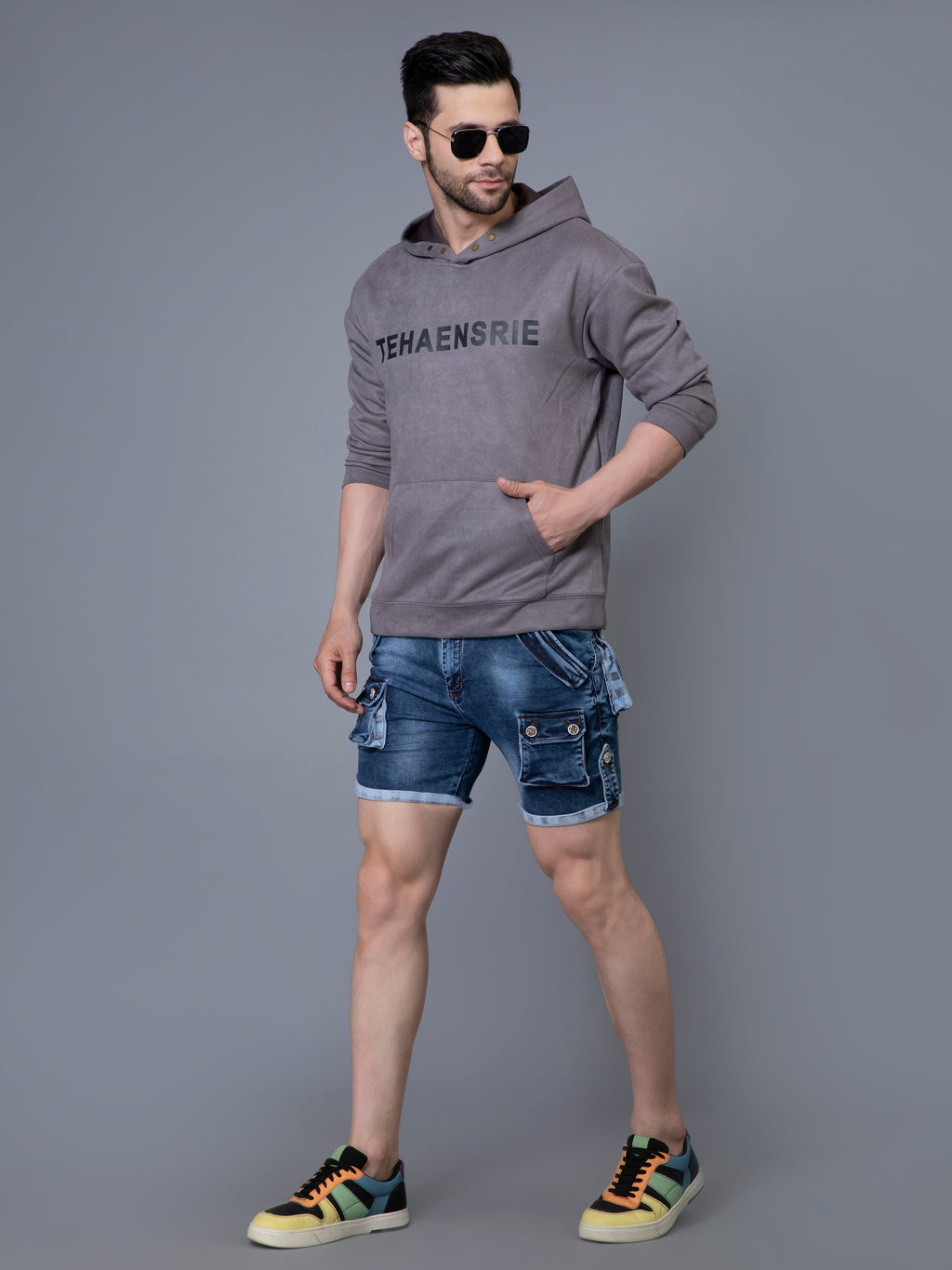 Sky Brown Cargo Shorts