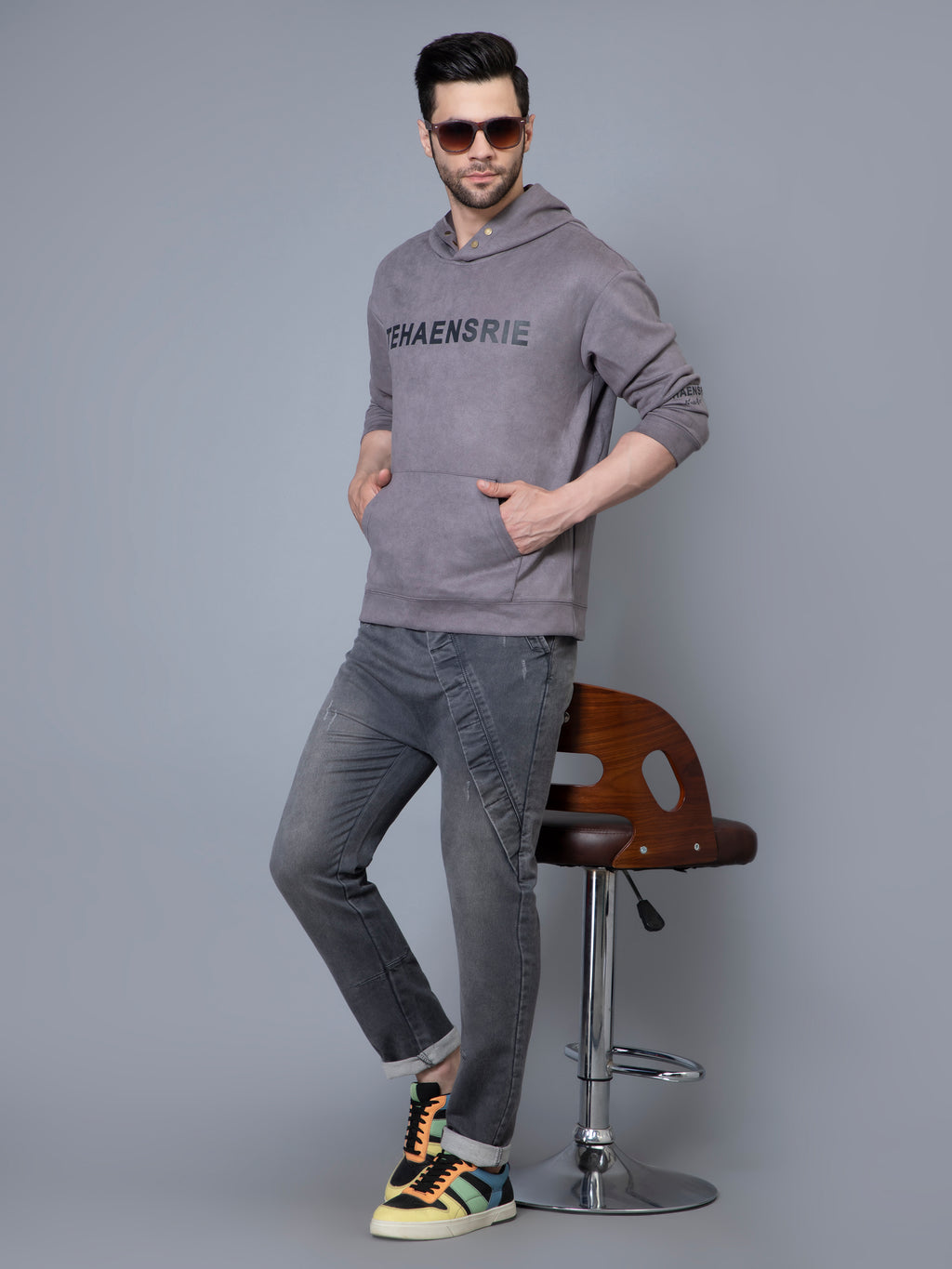 Grey Drop Crotch