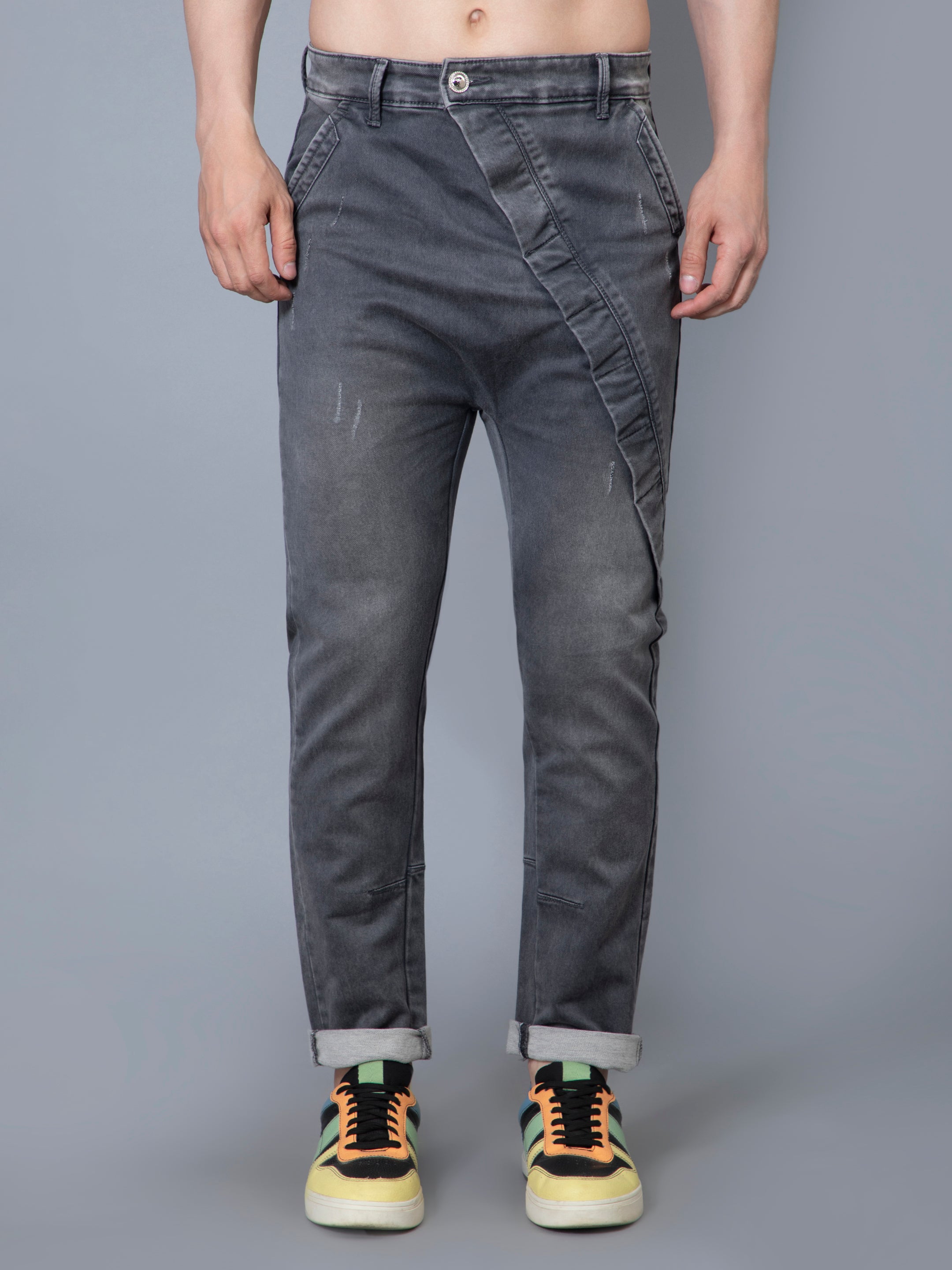 Grey Drop Crotch